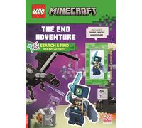 LEGO® Minecraft™: The End Adventure Search & Find Sticker Activity Book (with Ender Knight minifigure and sword)