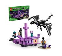 LEGO Minecraft The Ender Dragon and End Ship Set 21264 New & Sealed FREE POST