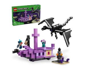 LEGO Minecraft The Ender Dragon and End Ship Set 21264 New & Sealed FREE POST