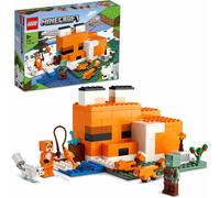 Lego Minecraft The Fox Lodge House Animal Toys with Zombie Figure 21178