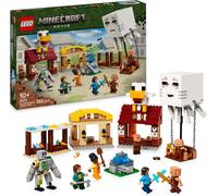 LEGO Minecraft 21273 The Ghast Balloon Village Attack Age 10+ 555pcs