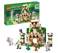 LEGO Minecraft The Iron Golem Fortress, Buildable Castle Toy which Transforms into Large Figure, with 7 Characters includ. Crystal Knight, Skeleton Horsemen and a Charged Creeper 21250
