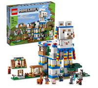 LEGO Minecraft The Llama Village Farm House Toy Building Set 21188, Minecraft Gift Idea for Kids, Boys, Girls Age 9+ Years Old, Create a Minecraft Village with 6 Customizable Buildings and Minifigures