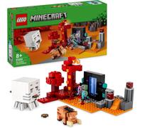 LEGO Minecraft The Nether Portal Ambush Adventure Set Gifts for Nee year 21255
