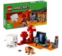 LEGO Minecraft The Nether Portal Ambush Building Toy 21255