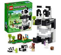 LEGO Minecraft The Panda Haven, Movable Toy House with Baby Pandas Animal Figures, Gaming Toys for Kids, Gift Idea for Boys and Girls Ages 8 Plus, 21245