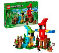 LEGO Minecraft The Parrot Houses, Buildable Video-Game Set 21282