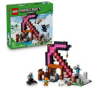LEGO® Minecraft® The Pickaxe Mine Gamer-Room Decor and Axe Toy 21277