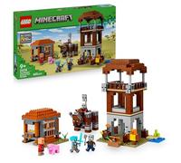 LEGO® Minecraft® The Pillager Outpost and Ravager Gamer Building Toy Gift 21278