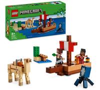 LEGO Minecraft The Pirate Ship Voyage Building Toy Set 21259
