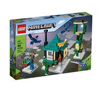 LEGO Minecraft The Sky Tower 21173 Fun Floating Islands Building Kit Toy with a Pilot, 2 Flying Phantoms and a Cat; New 2021 (565 Pieces)