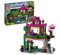 LEGO Minecraft The Training Grounds 21183 Building Kit; Minecraft House Dojo and Cave Toy with Iconic Characters - a Ninja, Rogue, Skeleton and a Bat; Great Gift for Kids Aged 8+ (537 Pieces)