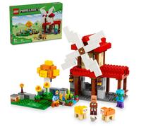 LEGO Minecraft The Windmill Farm Building Toys - Minecraft Toys for Kids, Boys & Girls, Ages 8+ - 3 Minifigures Included - Birthday Gift for Fans of Videogame - 21262