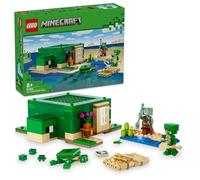 LEGO Minecraft Turtle Beach House Toy Birthday Gift Blocks for Girls and Boys