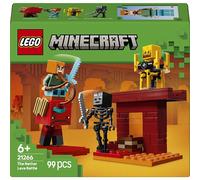 LEGO Minecraft 21266 The Nether Lava Battle Set