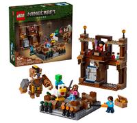 LEGO Minecraft Woodland Mansion Fighting Ring - Building Toy for Kids Age 10+ - Includes Steve Garrett & Henry Minecraft Figures Plus a Chicken Joc