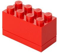 Lego Mini Box 8 Storage Brick Red