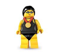 Lego - Mini Figures - Series 7 - Swimming Champion