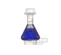 LEGO Minifigure Accessory Erlenmeyer Flask with Molded Purple Fluid TRANS CLEAR