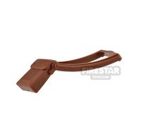 LEGO Minifigure Accessory Messenger Bag REDDISH BROWN