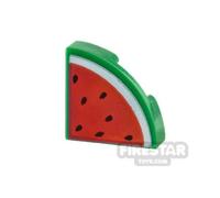 LEGO Minifigure Accessory Round Tile 1x1 Quarter Watermelon GREEN