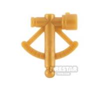 LEGO Minifigure Accessory Sextant PEARL GOLD