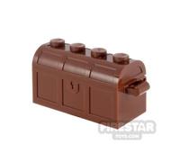 LEGO Minifigure Accessory Treasure Chest REDDISH BROWN