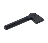 LEGO Minifigure Accessory, Utensil Axe, Part Number 3835 (Black, 2, Axes)