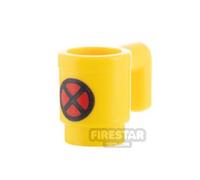 LEGO Minifigure Accessory X-Men Logo Cup YELLOW
