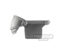 LEGO Minifigure Armour Shoulder Pad with Back Stud FLAT SILVER