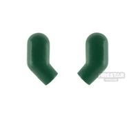 LEGO Minifigure Arms Pair Plain Monochrome DARK GREEN