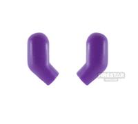 LEGO Minifigure Arms Pair Plain Monochrome DARK PURPLE