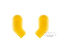 LEGO Minifigure Arms Pair Plain Monochrome YELLOW