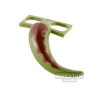 LEGO Minifigure Bodywear Costume Tail Dinosaur OLIVE GREEN