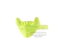 LEGO Minifigure Bodywear Jaw with Fangs YELLOWISH GREEN