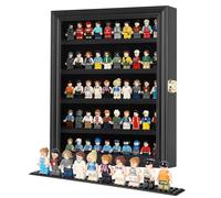 Lego Minifigure Dimensions Display Case Thimble Wall Cabinet LG-CN30 (Black)