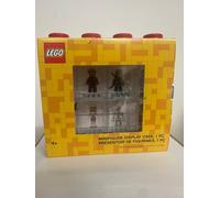 LEGO MINIFIGURE DISPLAY CASE RED GREST XMAS PRESENT FREE POST AND PACKAGING ✅