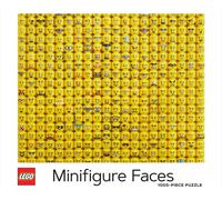 Lego Minifigure Faces 1000 Piece Puzzle
