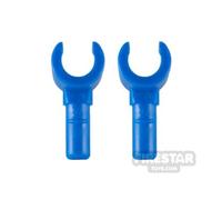 LEGO Minifigure Hands Pair Plain Monochrome BLUE