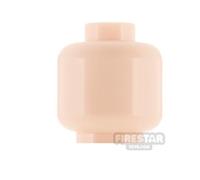 LEGO Minifigure Head Plain Monochrome LIGHT FLESH