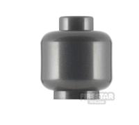 LEGO Minifigure Head Plain Monochrome PEARL DARK GRAY