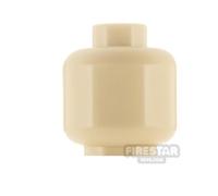 LEGO Minifigure Head Plain Monochrome TAN