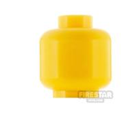 LEGO Minifigure Head Plain Monochrome YELLOW