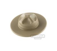 LEGO Minifigure Headgear Campaign Hat DARK TAN