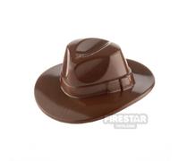 LEGO Minifigure Headgear Fedora REDDISH BROWN