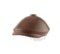 LEGO Minifigure Headgear Flat Cap REDDISH BROWN