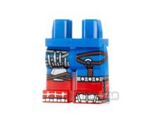 LEGO Minifigure Legs Cyborg Spider-Woman BLUE