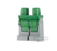 LEGO Minifigure Legs Dr. Doom with Green Tunic Ends GREEN