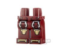 LEGO Minifigure Legs SH Iron Man Mark 17 Armour DARK RED
