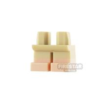LEGO Minifigure Legs Short Light Flesh Molded Lower Legs TAN